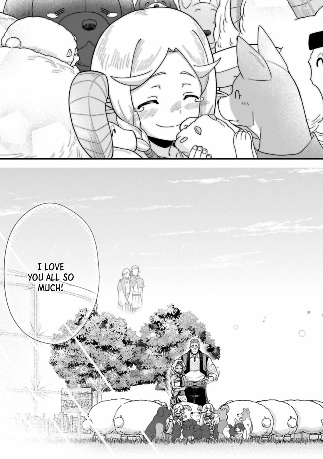 The Population Of The Frontier Owner Starts With 0. "Dias The Blue" And A Blue Horned Girl. chapter 70 page 27