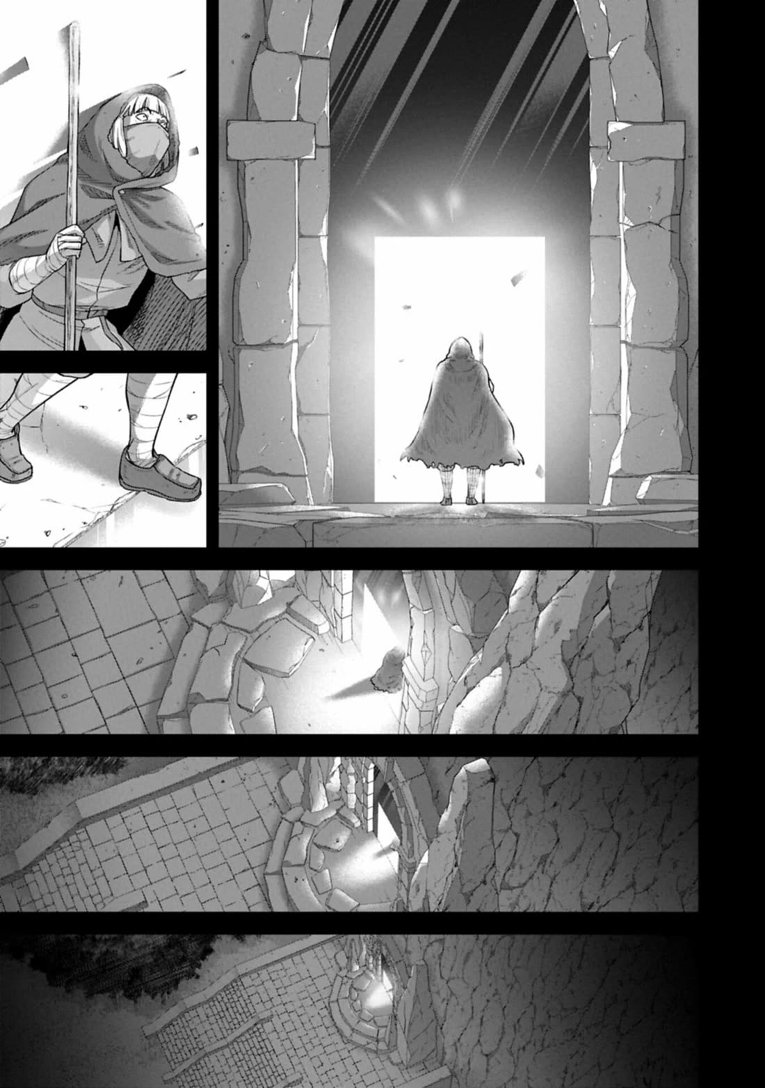 The Population Of The Frontier Owner Starts With 0. "Dias The Blue" And A Blue Horned Girl. chapter 70 page 31