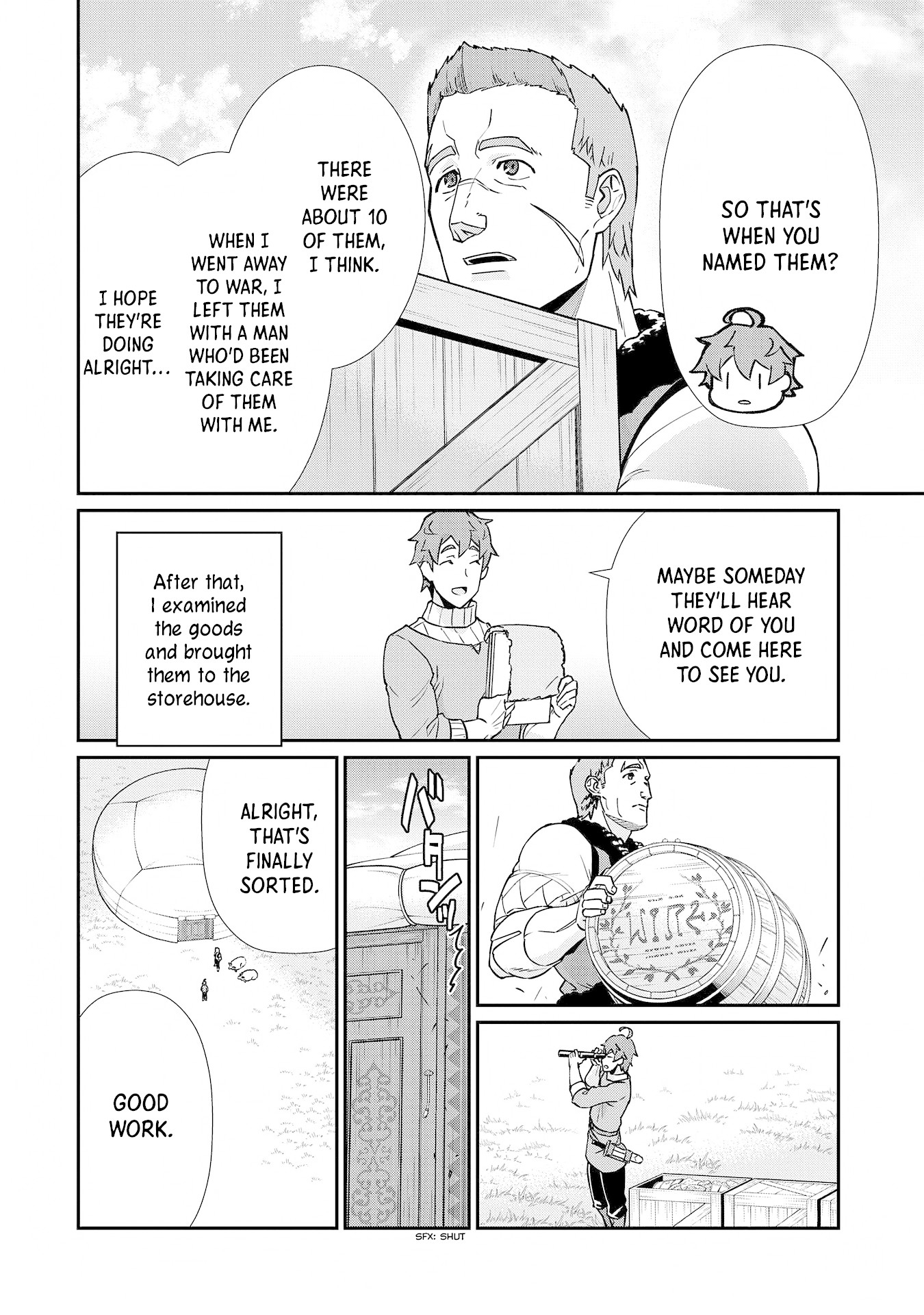 The Population Of The Frontier Owner Starts With 0. "Dias The Blue" And A Blue Horned Girl. chapter 8 page 10