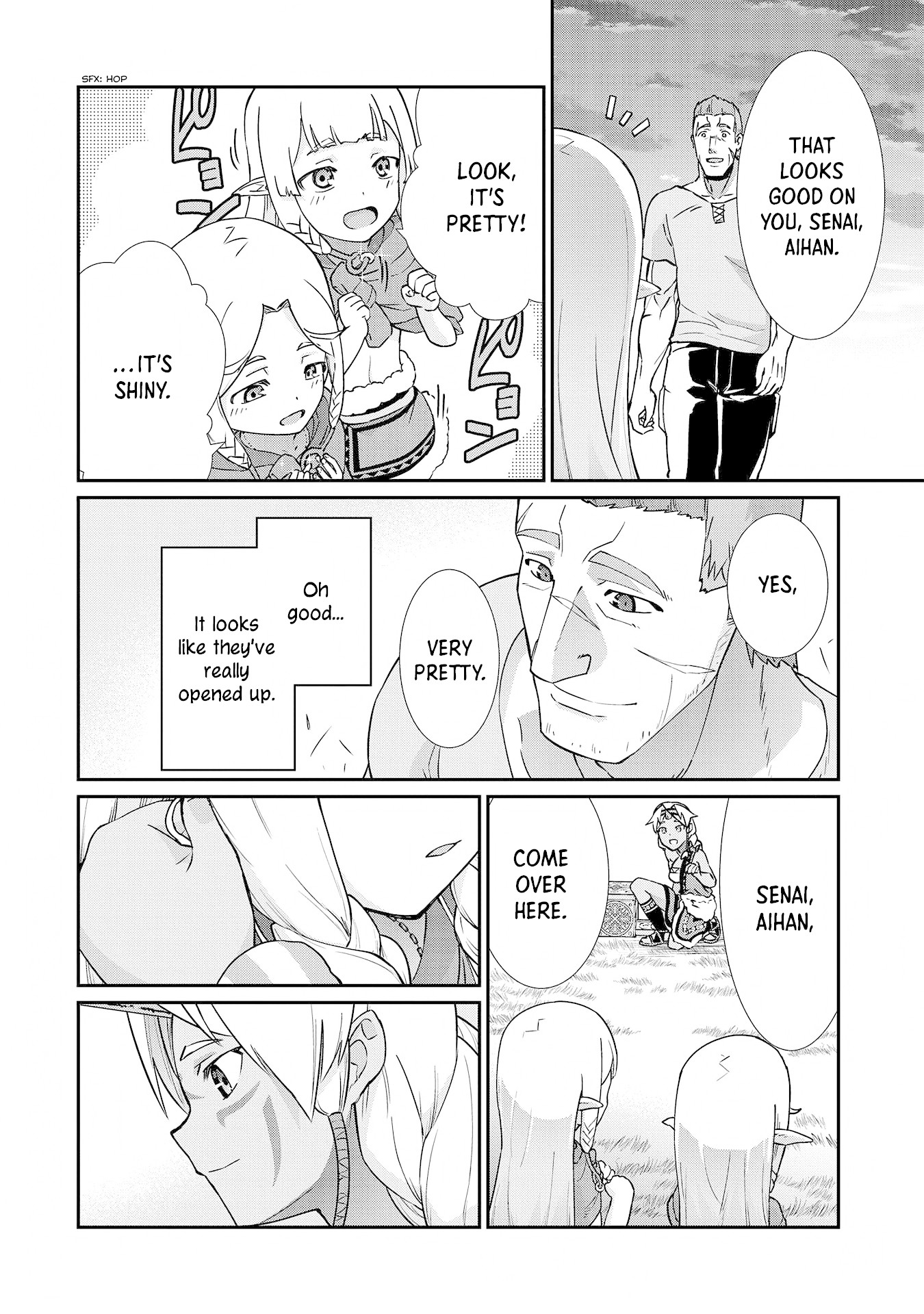 The Population Of The Frontier Owner Starts With 0. "Dias The Blue" And A Blue Horned Girl. chapter 8 page 14