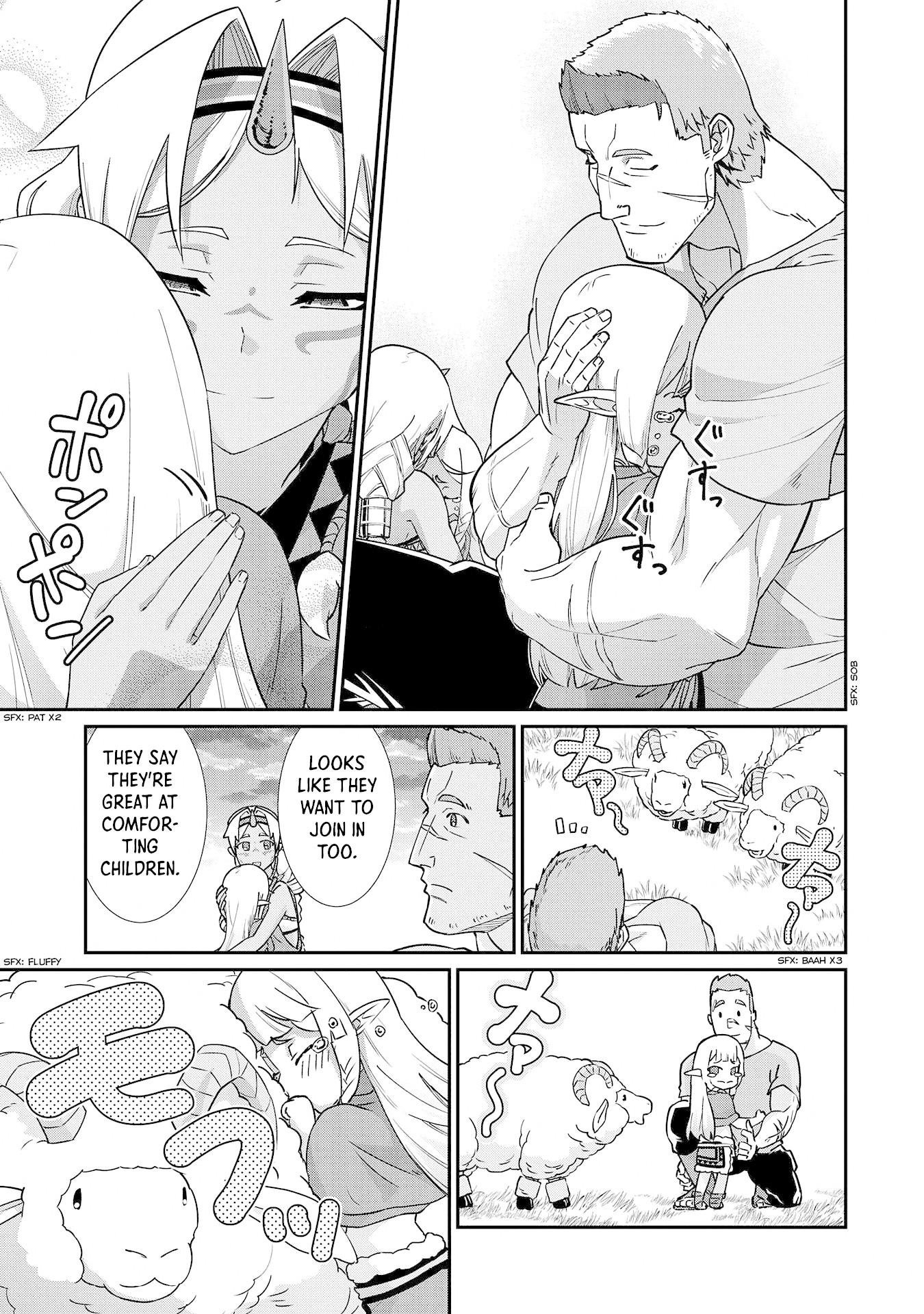 The Population Of The Frontier Owner Starts With 0. "Dias The Blue" And A Blue Horned Girl. chapter 8 page 17