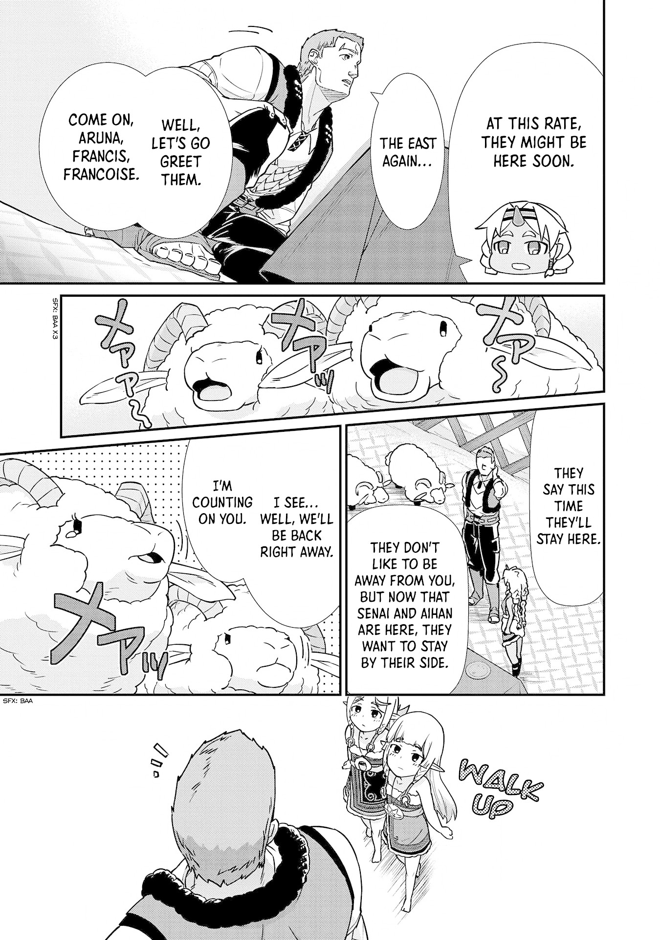 The Population Of The Frontier Owner Starts With 0. "Dias The Blue" And A Blue Horned Girl. chapter 8 page 21