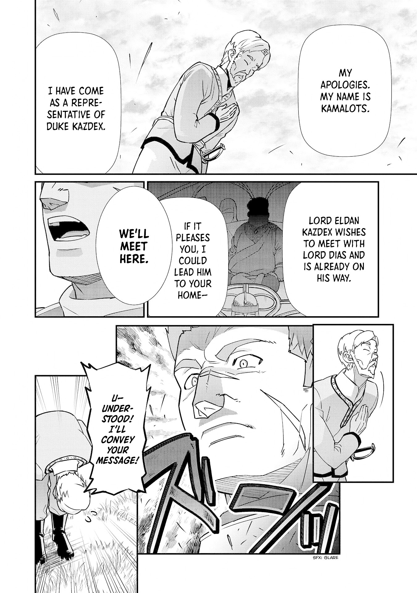 The Population Of The Frontier Owner Starts With 0. "Dias The Blue" And A Blue Horned Girl. chapter 8 page 24