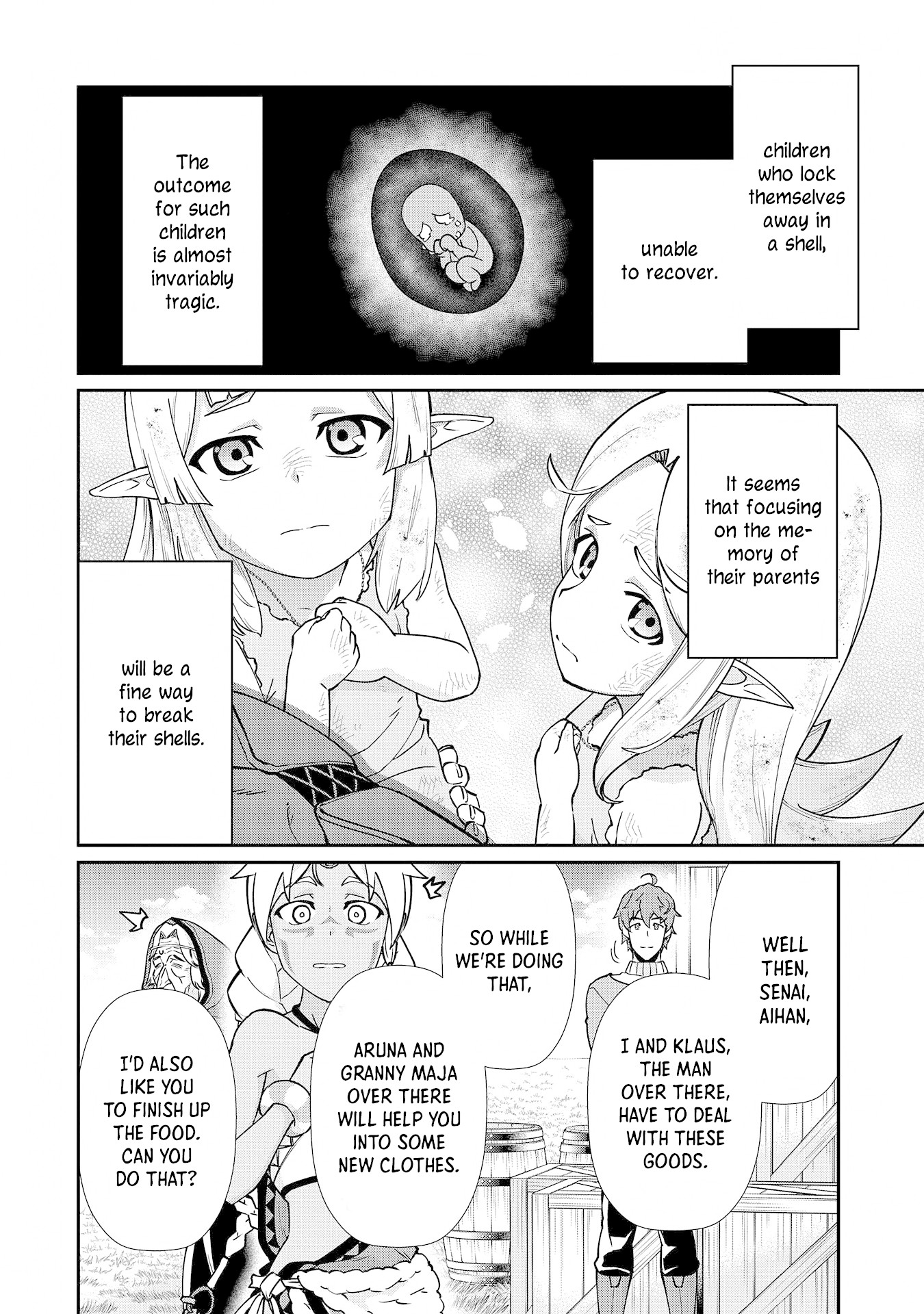 The Population Of The Frontier Owner Starts With 0. "Dias The Blue" And A Blue Horned Girl. chapter 8 page 8