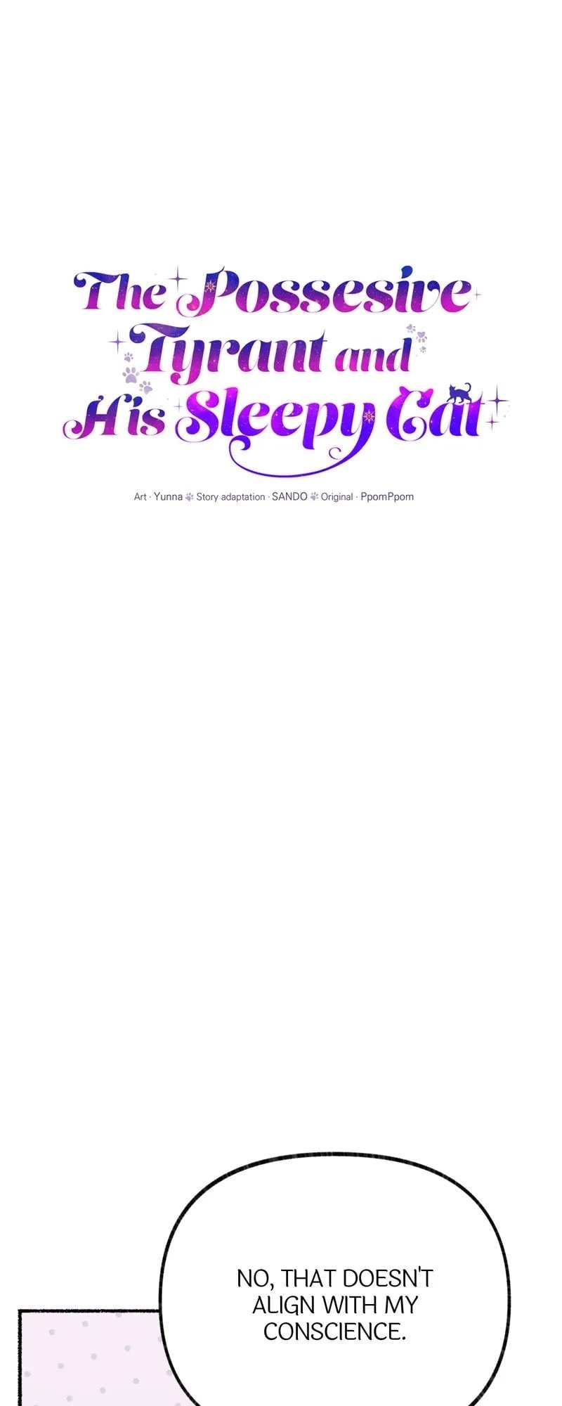 The Possesive Tyrant And His Sleepy Cat chapter 3 page 4