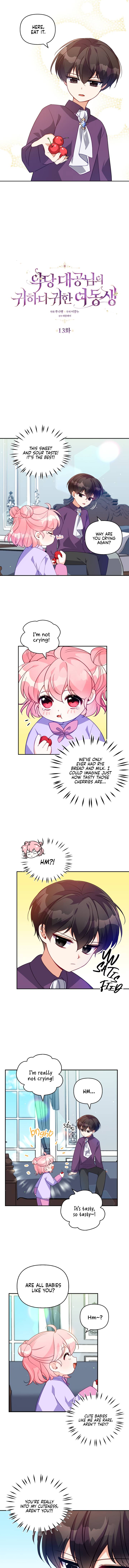 The Precious Sister of the Villainous Grand Duke chapter 13 page 2