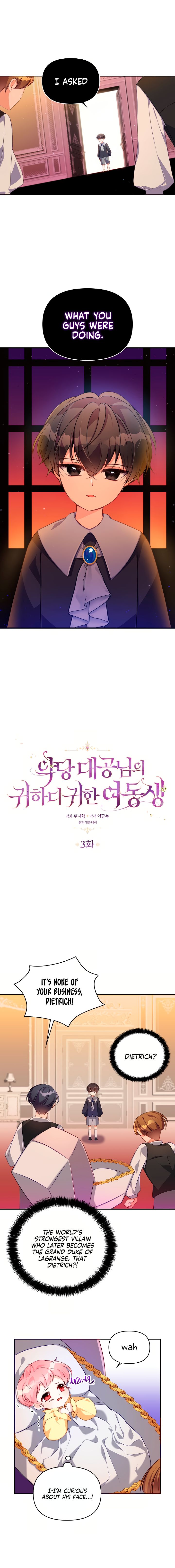 The Precious Sister of the Villainous Grand Duke chapter 3 page 2