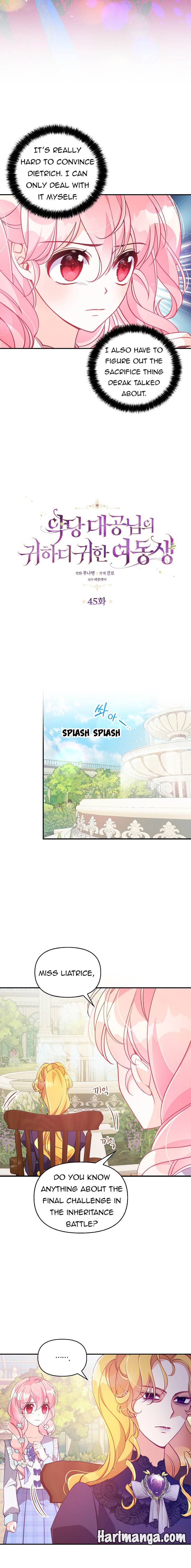 The Precious Sister of the Villainous Grand Duke chapter 45 page 4