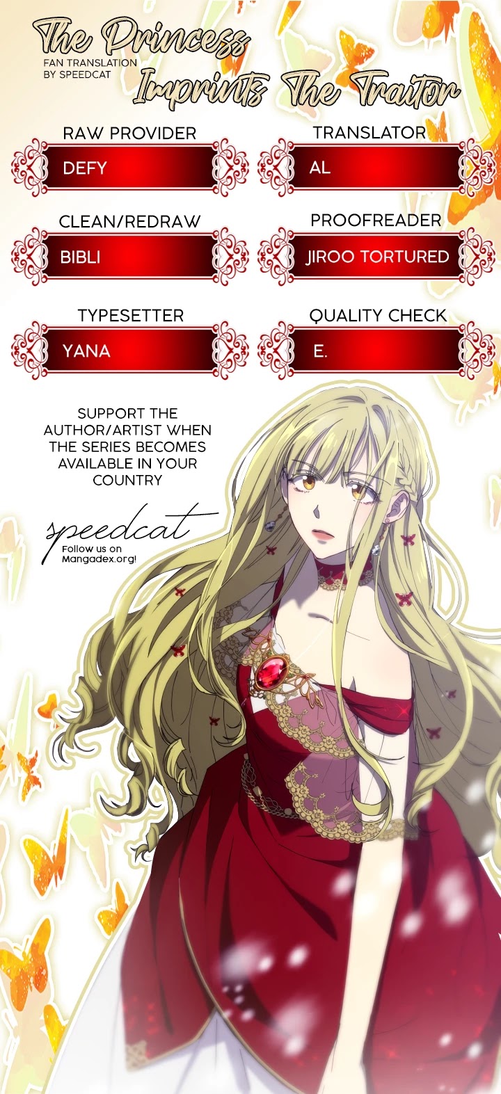 The Princess Imprints the Traitor chapter 12 page 34