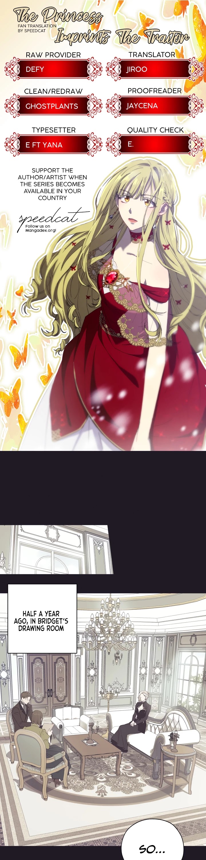 The Princess Imprints the Traitor chapter 24 page 1