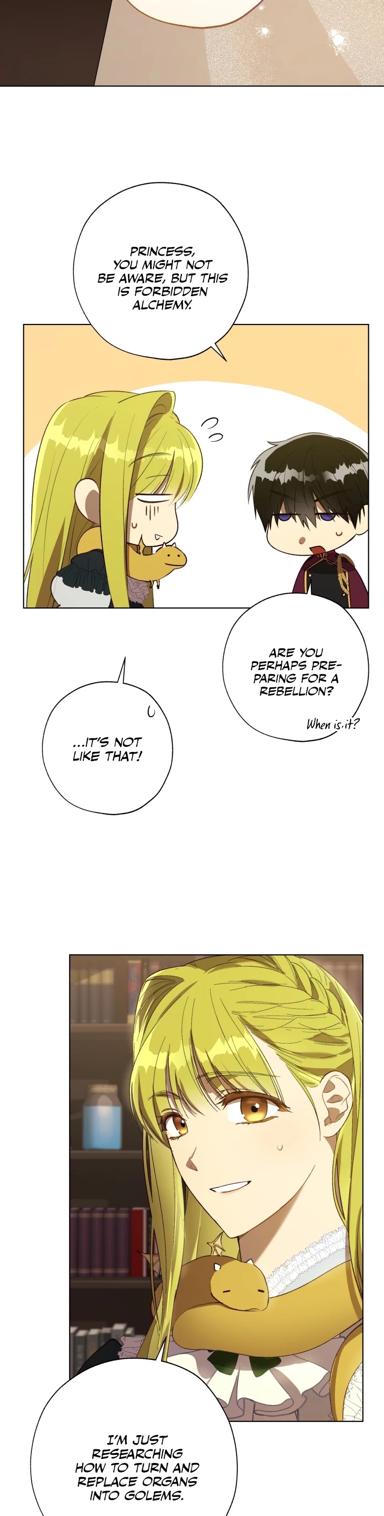 The Princess Imprints the Traitor chapter 50 page 28