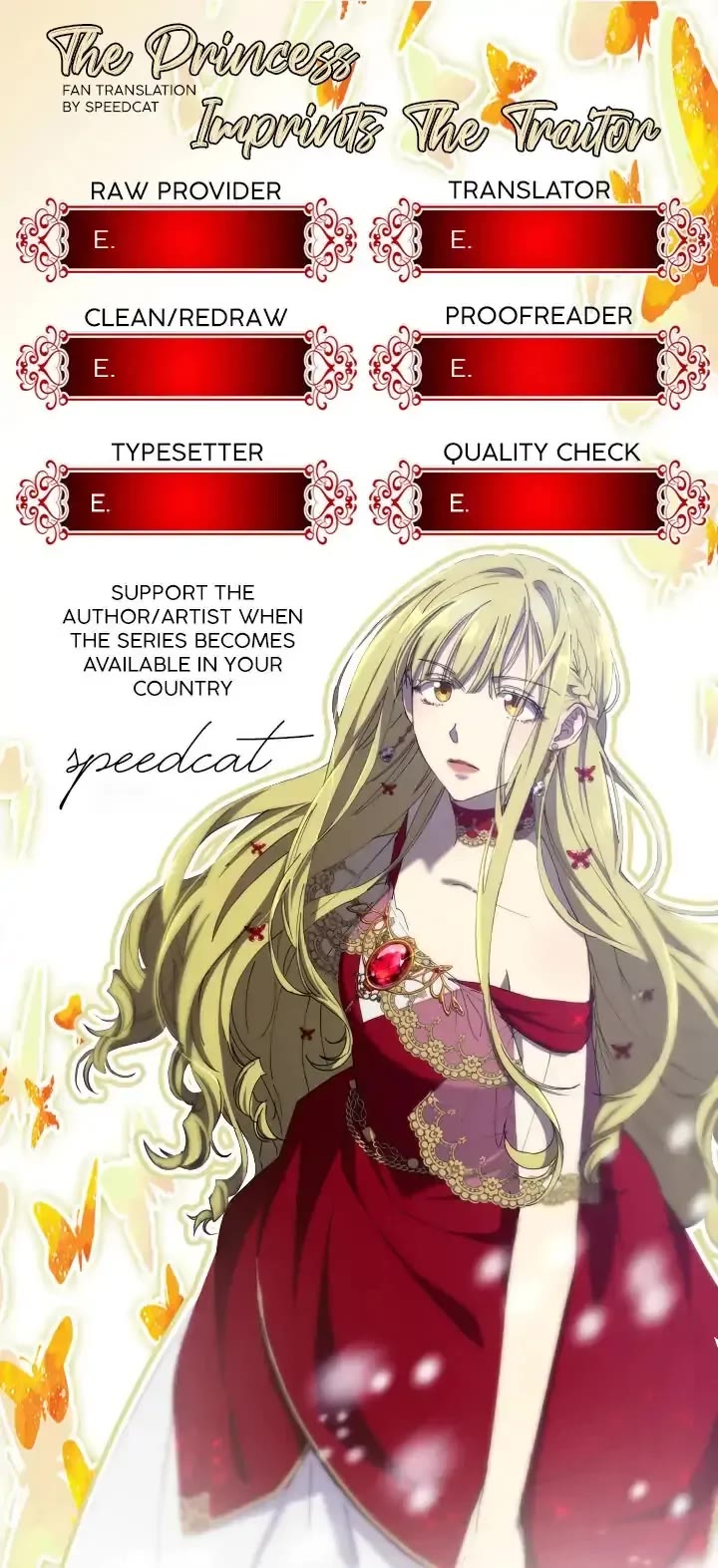 The Princess Imprints the Traitor chapter 64 page 1