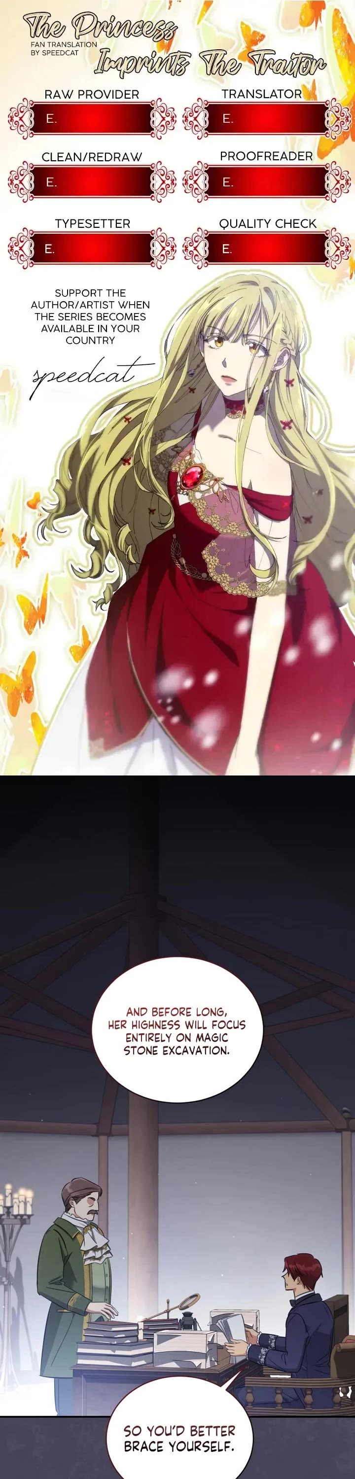 The Princess Imprints the Traitor chapter 68 page 1