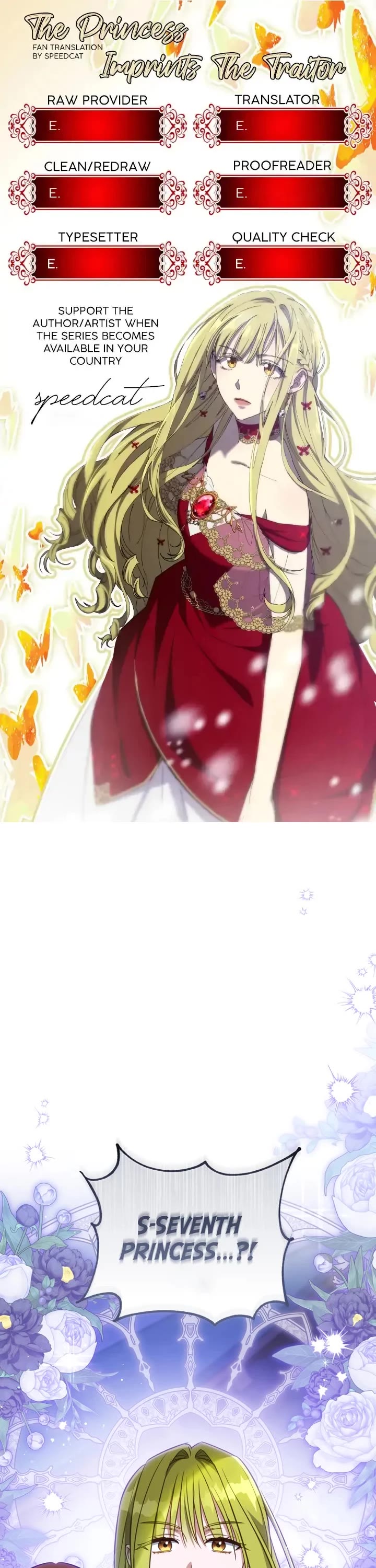 The Princess Imprints the Traitor chapter 69 page 1