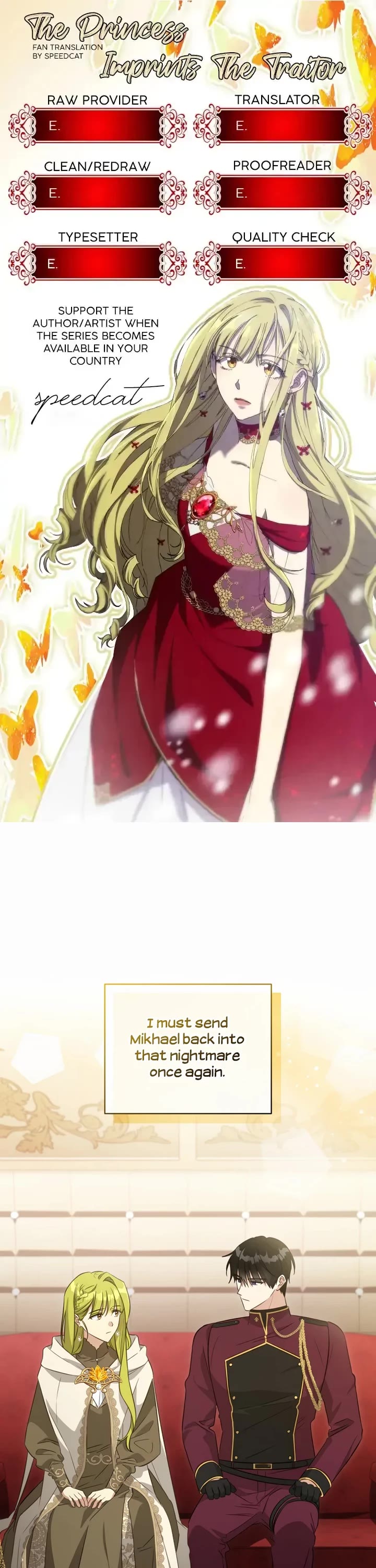 The Princess Imprints the Traitor chapter 71 page 1