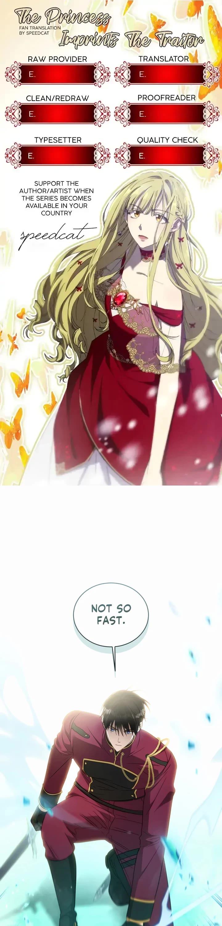 The Princess Imprints the Traitor chapter 74 page 1