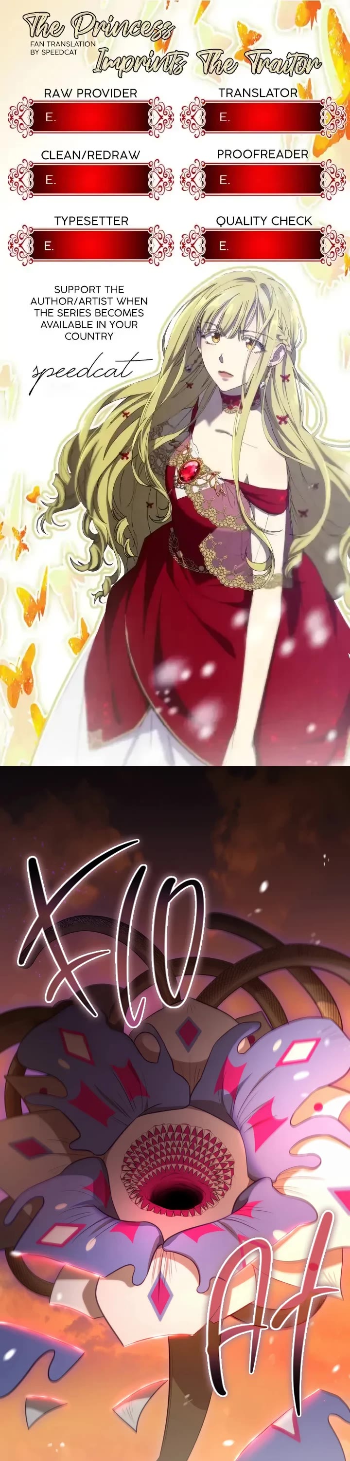 The Princess Imprints the Traitor chapter 75 page 1