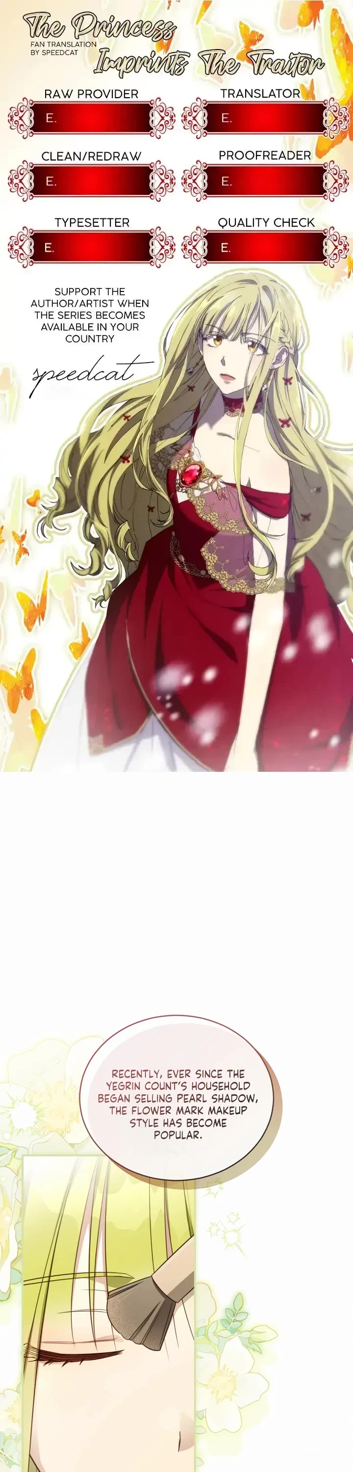 The Princess Imprints the Traitor chapter 78 page 1