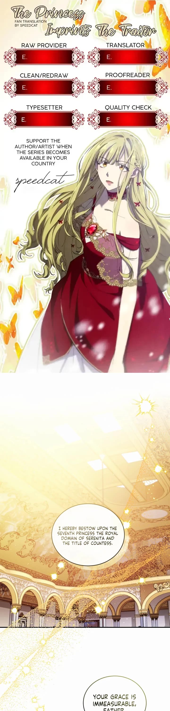 The Princess Imprints the Traitor chapter 81 page 1