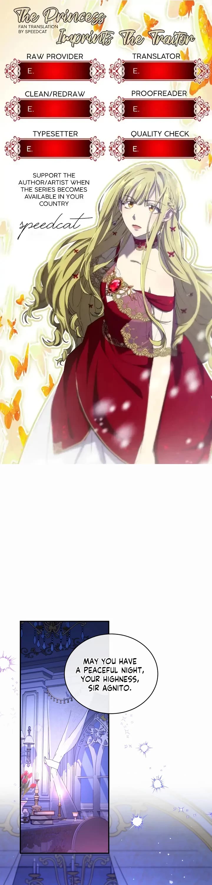 The Princess Imprints the Traitor chapter 82 page 1