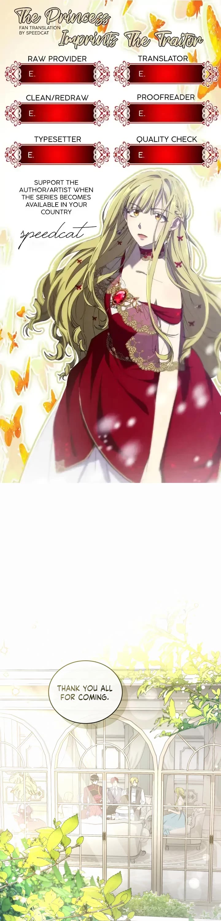 The Princess Imprints the Traitor chapter 89 page 1