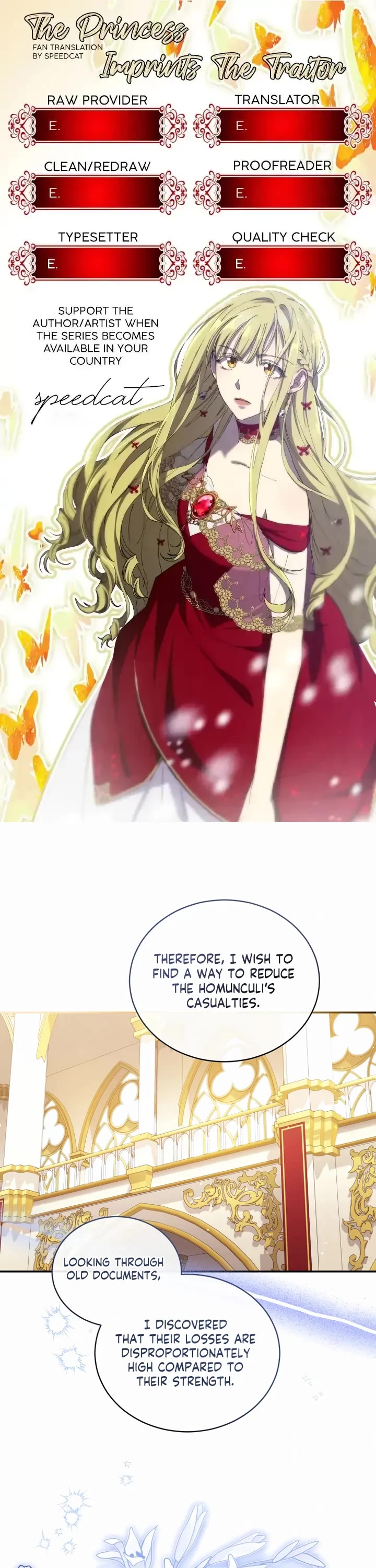 The Princess Imprints the Traitor chapter 91 page 1