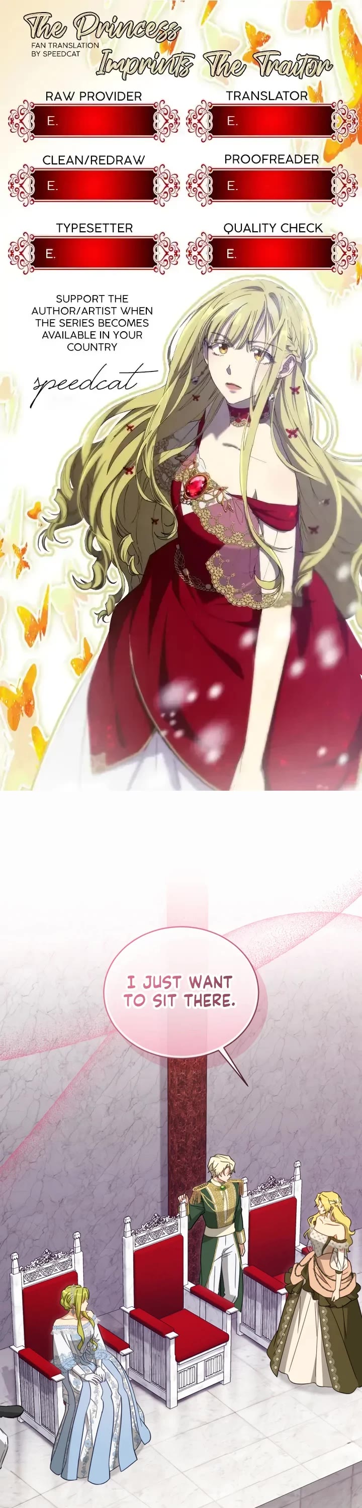 The Princess Imprints the Traitor chapter 93 page 1