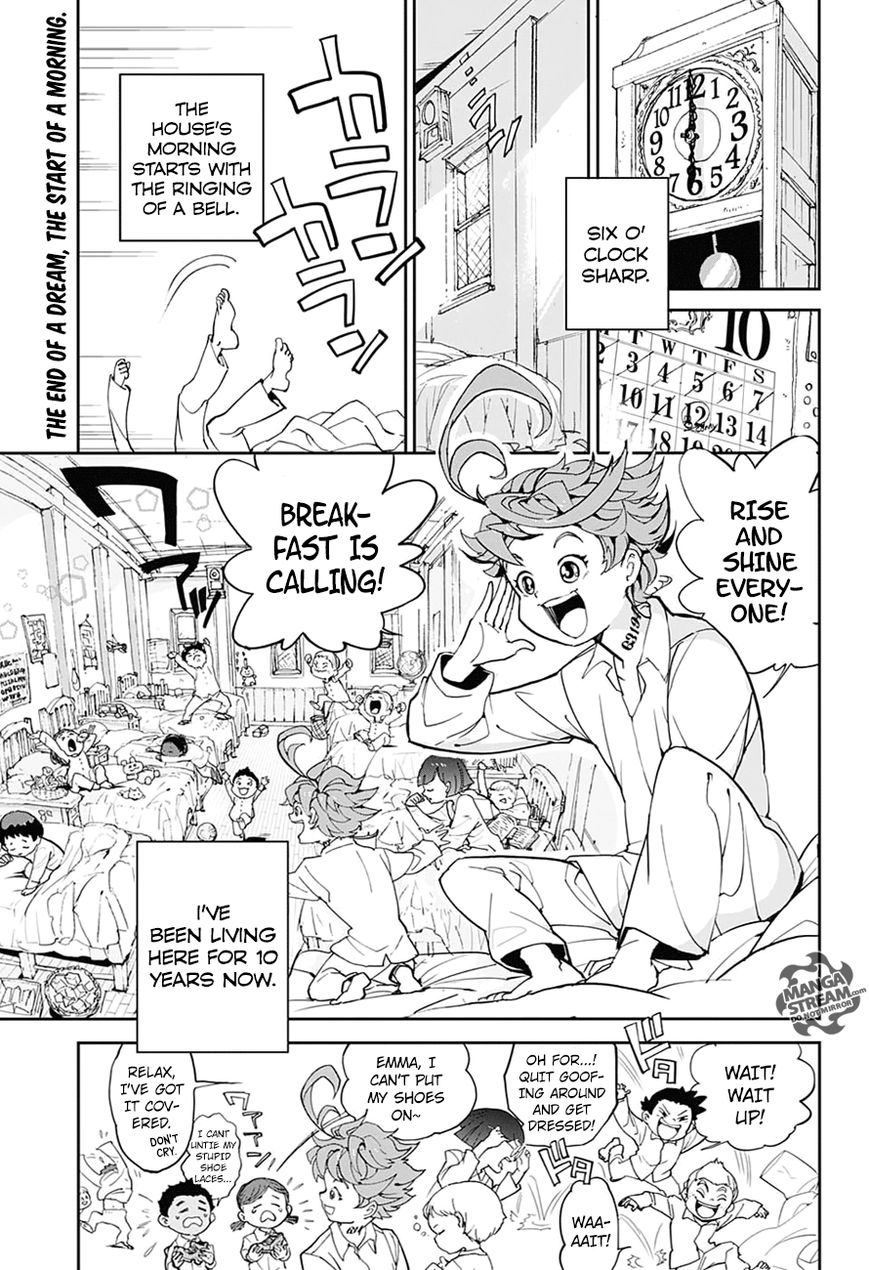 The Promised Neverland chapter 1 page 4