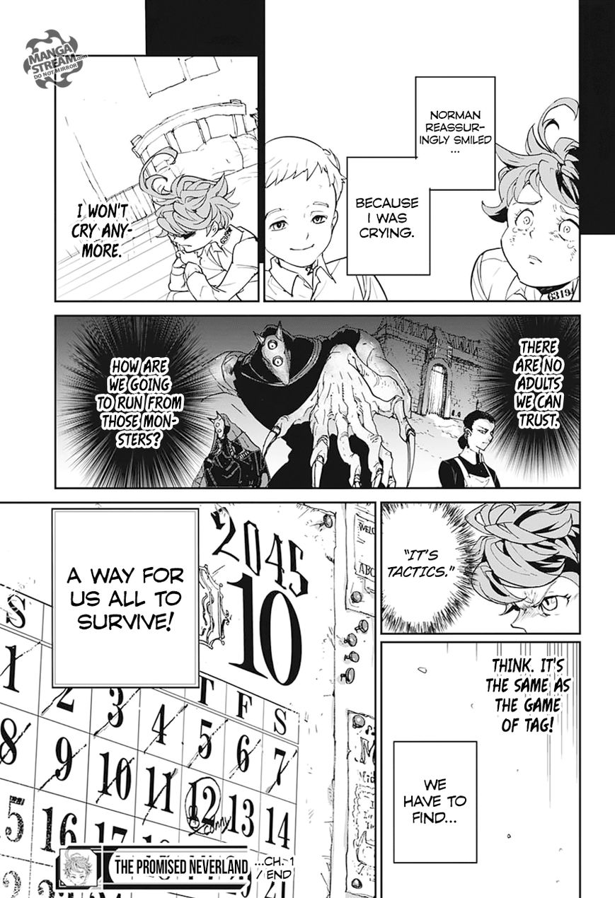 The Promised Neverland chapter 1 page 53