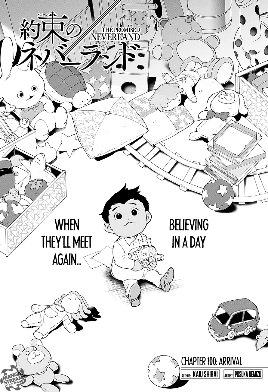 The Promised Neverland chapter 100 page 2