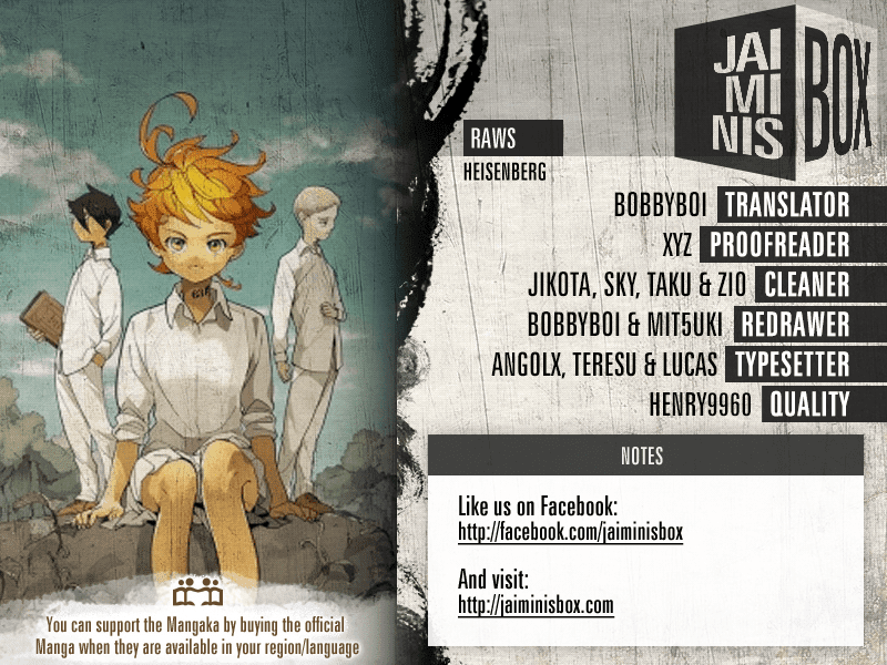 The Promised Neverland chapter 104 page 1