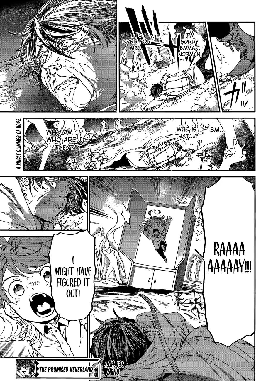 The Promised Neverland chapter 136 page 20
