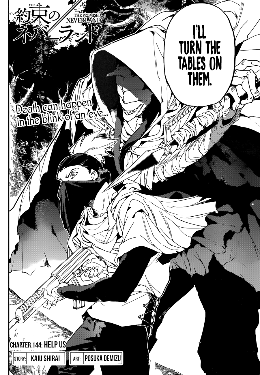 The Promised Neverland chapter 144 page 2