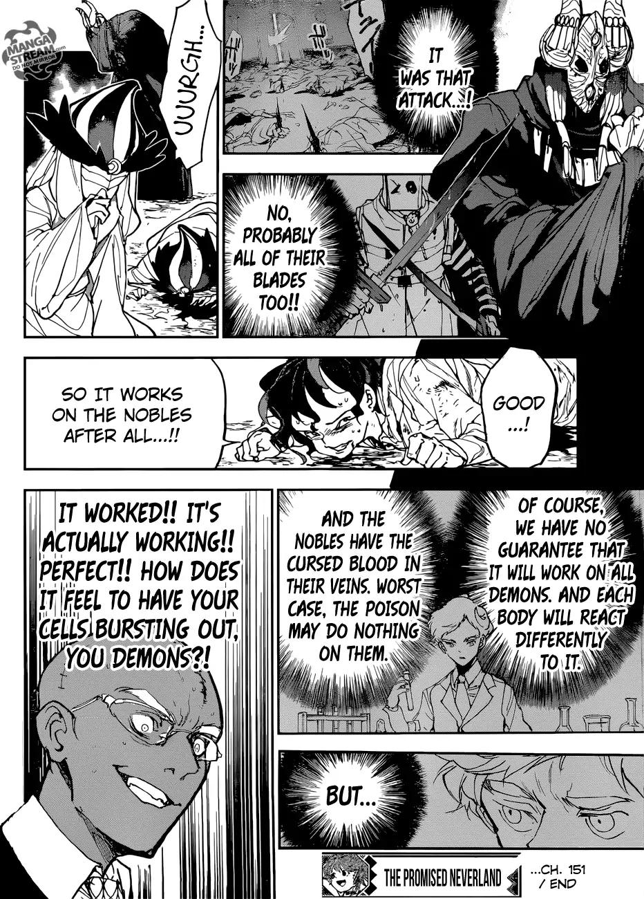 The Promised Neverland chapter 151 page 17