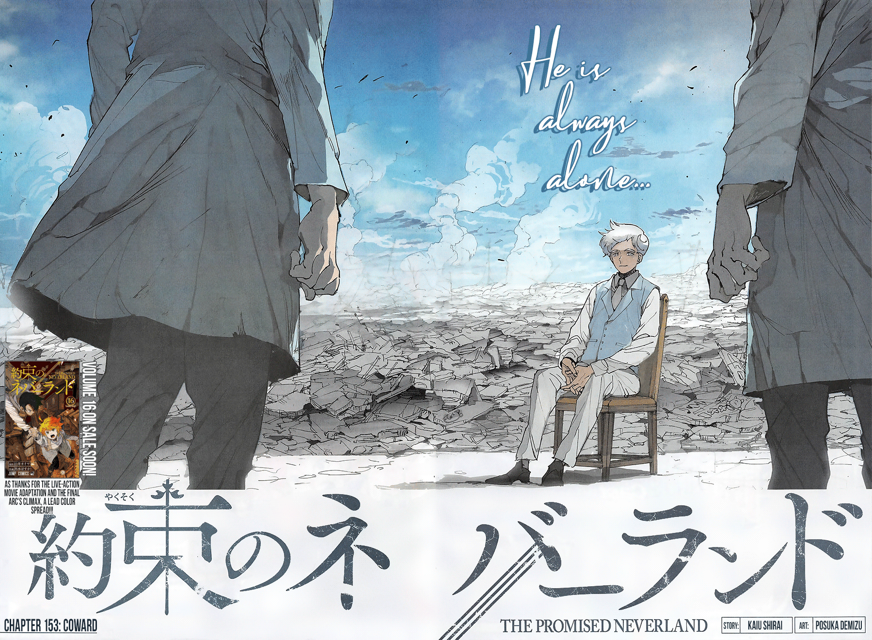 The Promised Neverland chapter 153 page 1