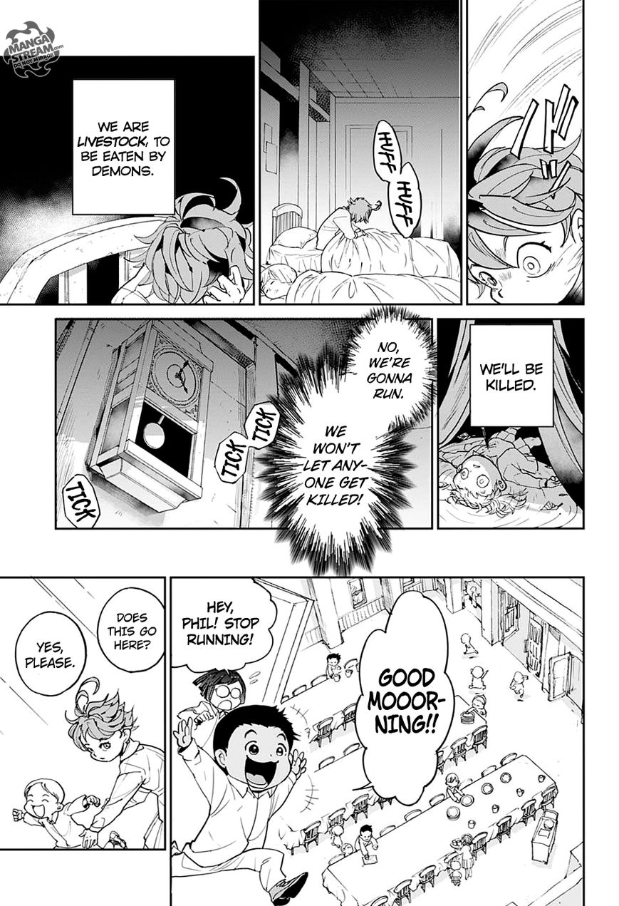 The Promised Neverland chapter 2 page 3