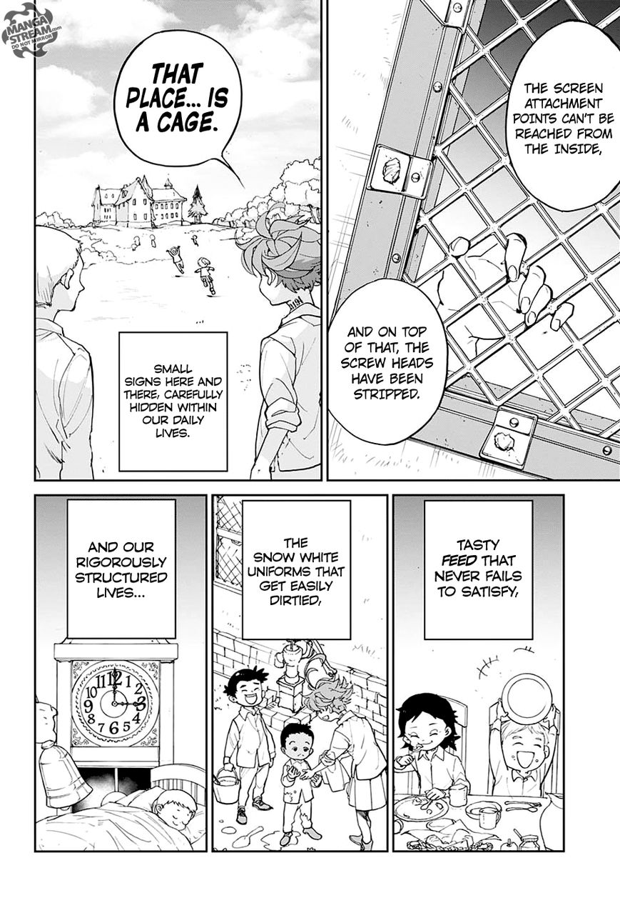 The Promised Neverland chapter 2 page 8