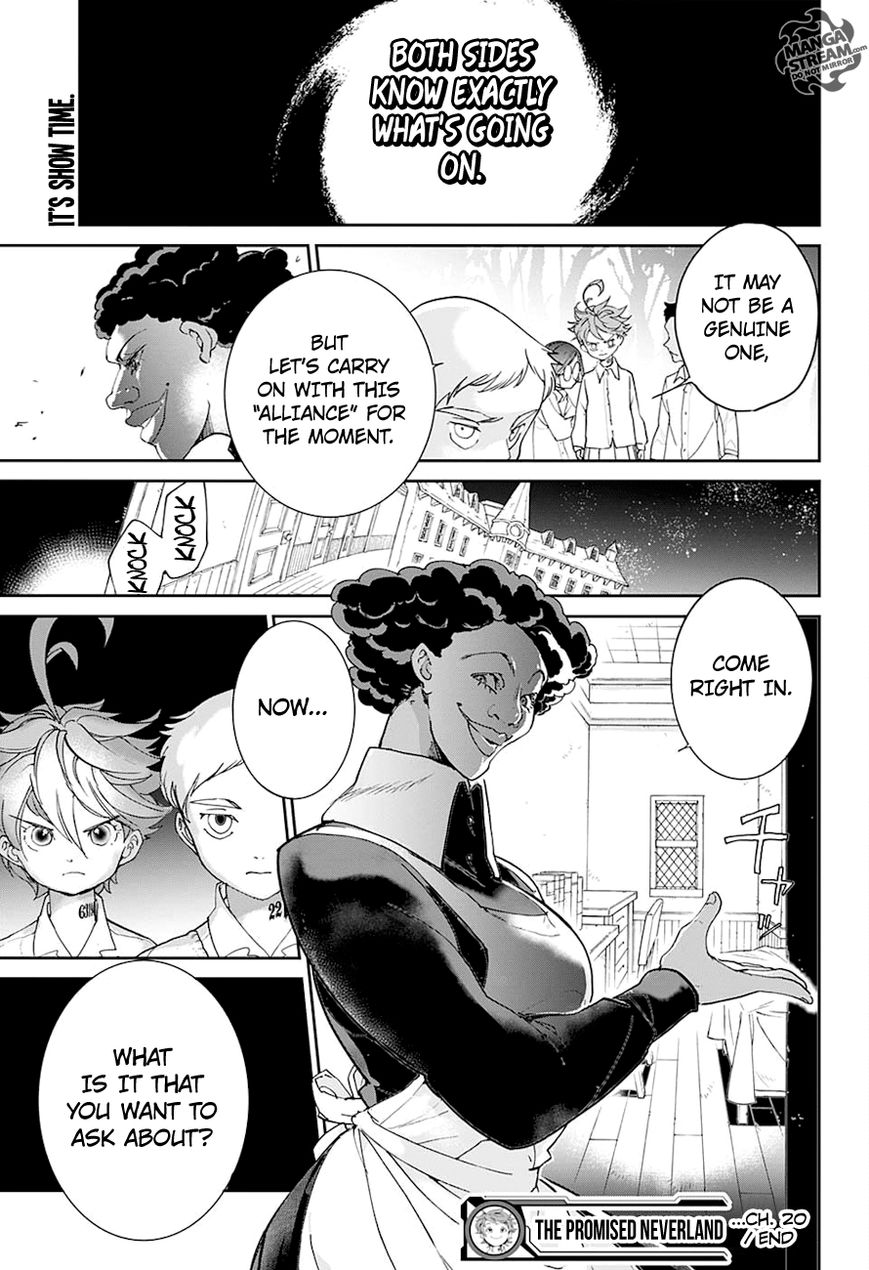 The Promised Neverland chapter 20 page 18