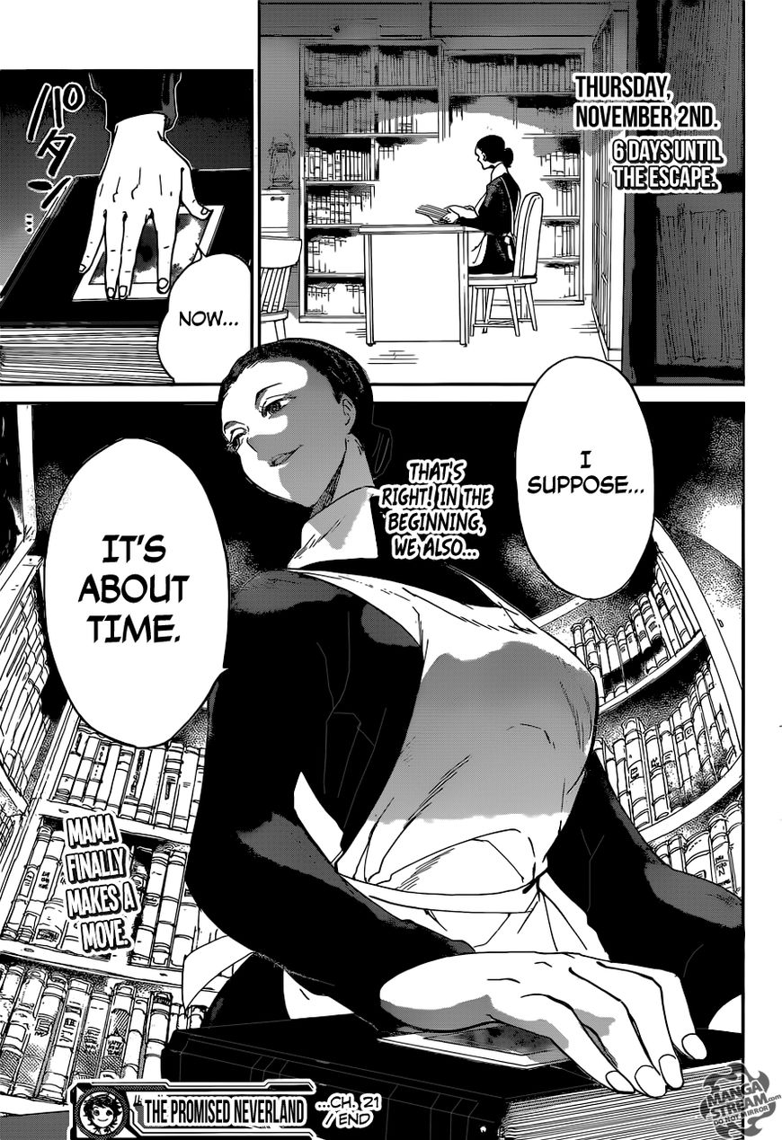The Promised Neverland chapter 21 page 23