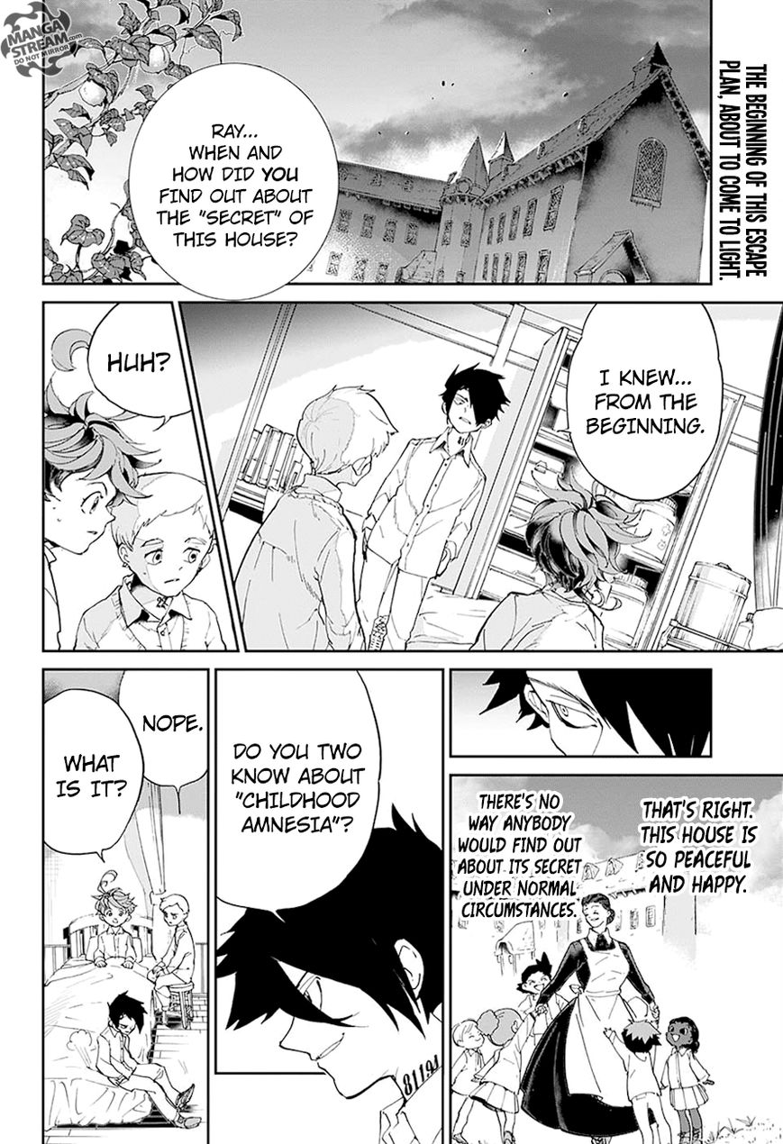 The Promised Neverland chapter 28 page 2