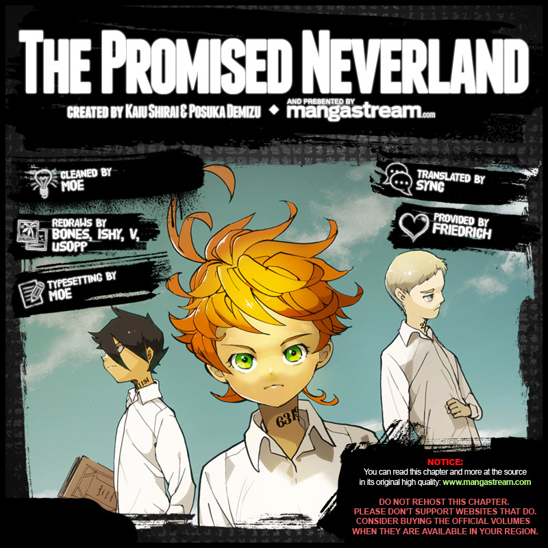 The Promised Neverland chapter 3 page 1