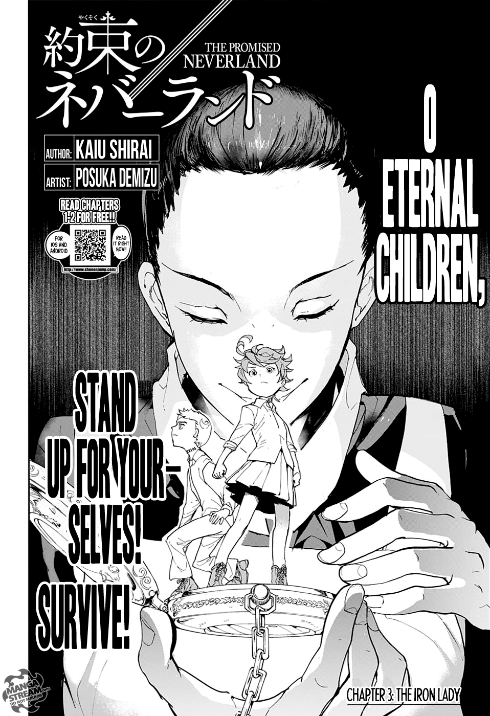 The Promised Neverland chapter 3 page 2