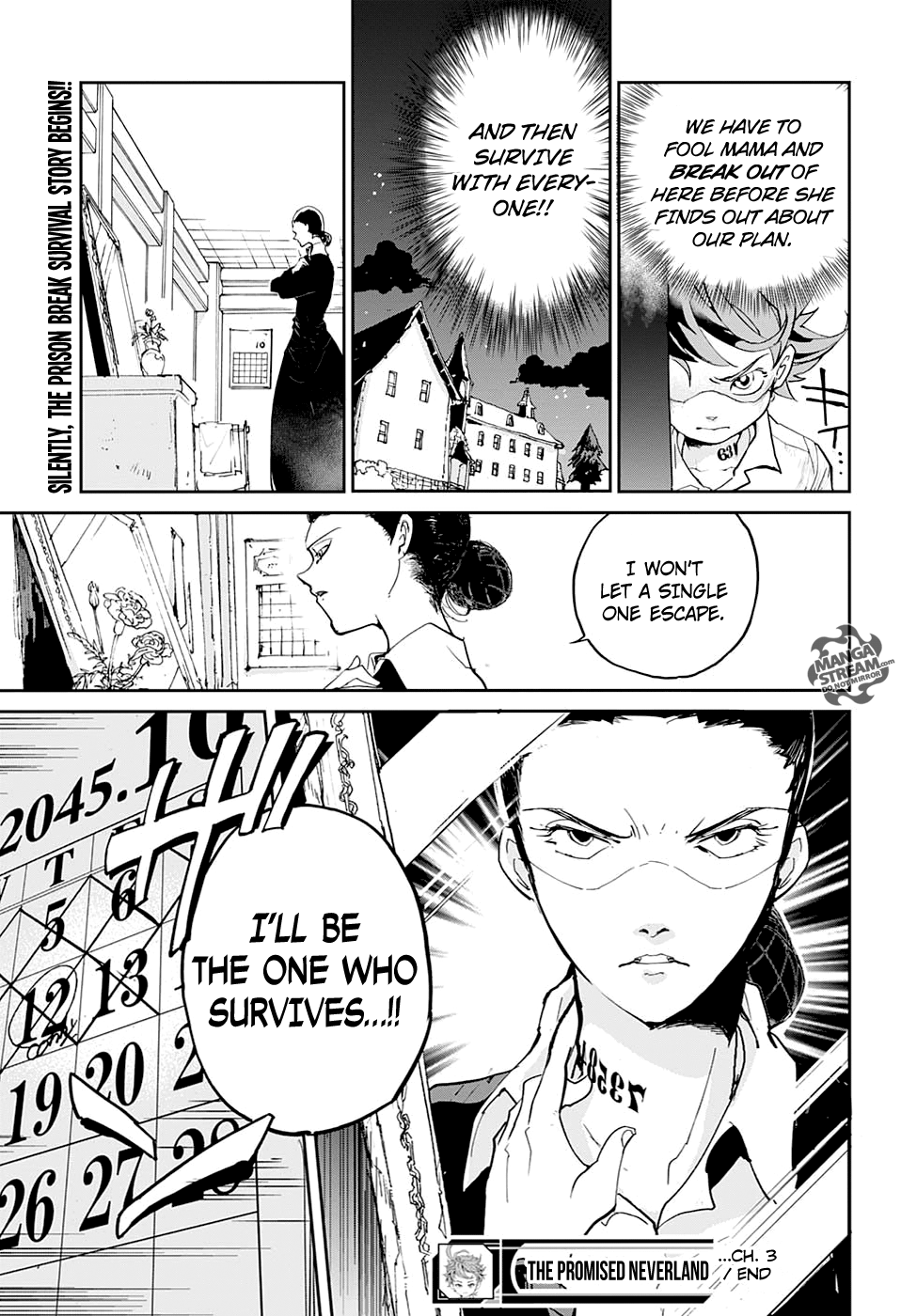 The Promised Neverland chapter 3 page 23