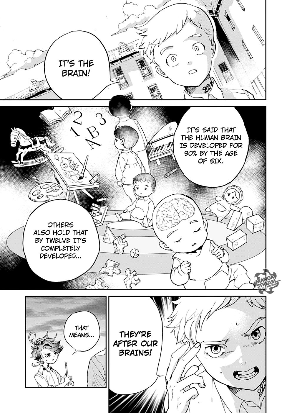 The Promised Neverland chapter 3 page 7