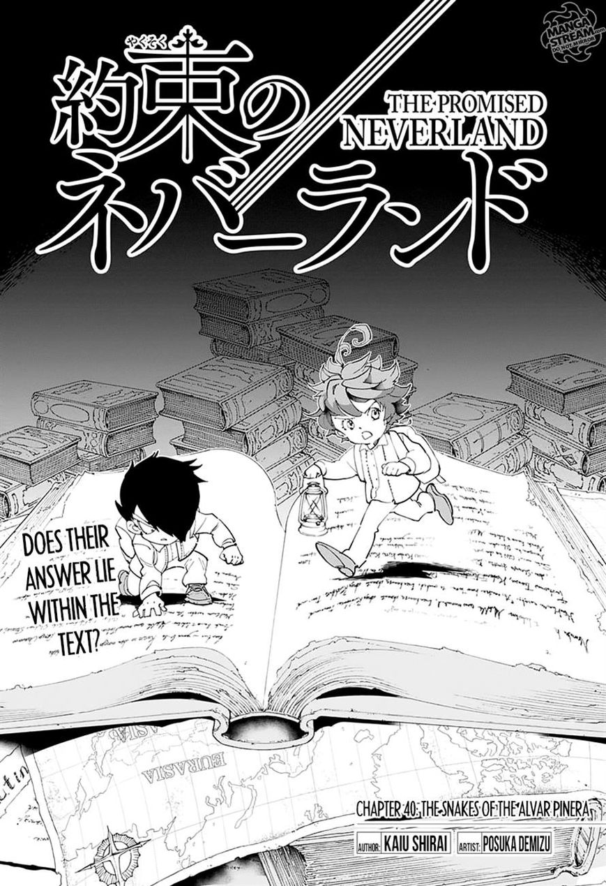 The Promised Neverland chapter 40 page 2