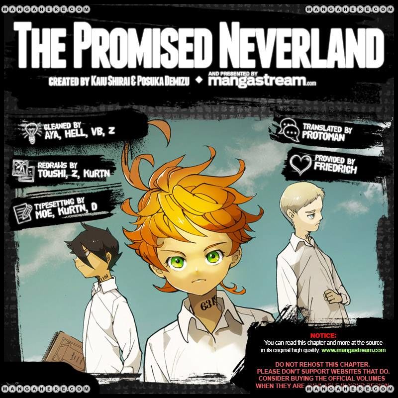 The Promised Neverland chapter 45 page 1
