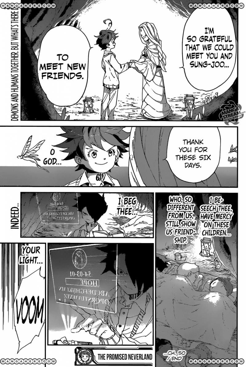 The Promised Neverland chapter 50 page 19