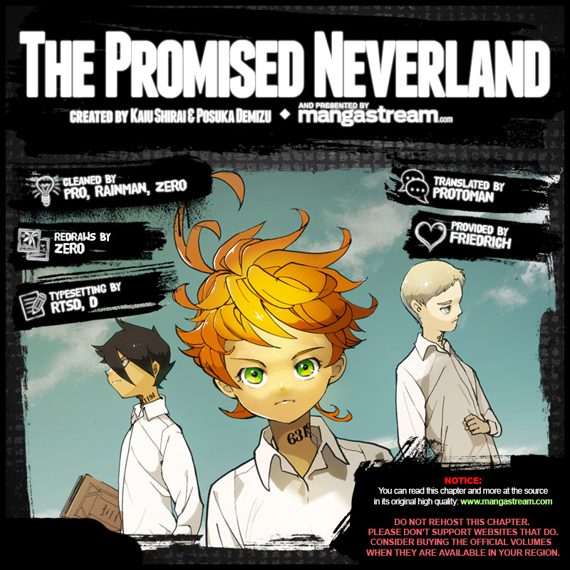 The Promised Neverland chapter 59 page 1