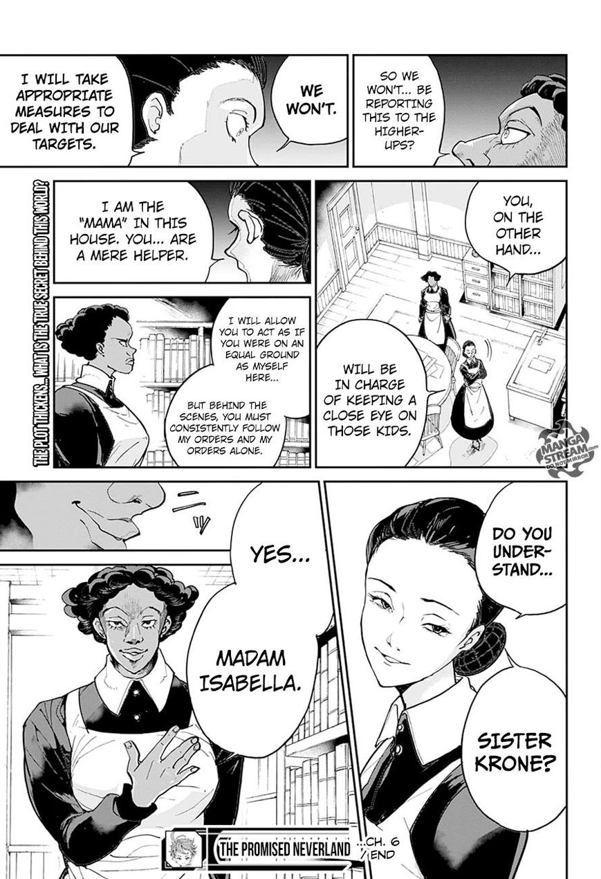 The Promised Neverland chapter 6 page 18