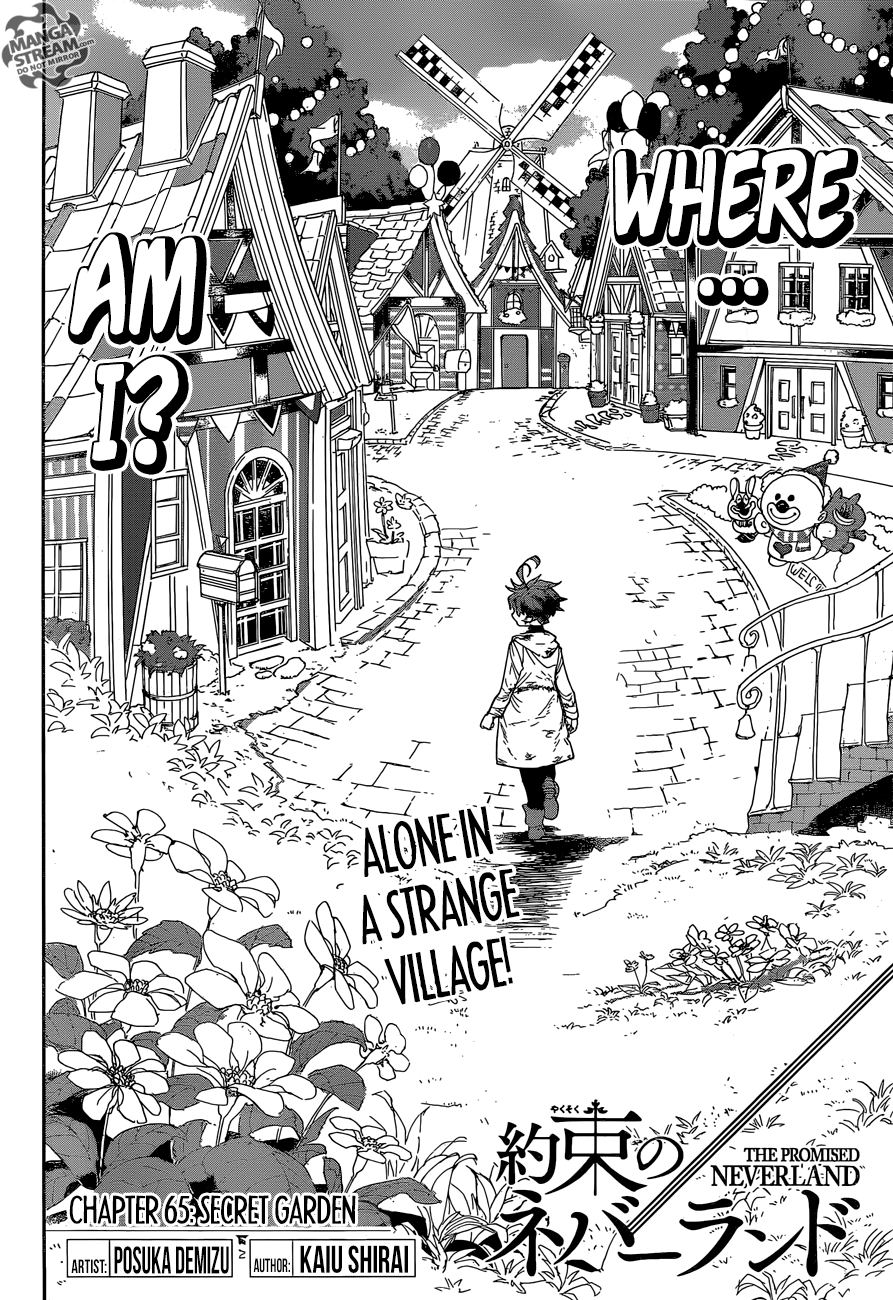 The Promised Neverland chapter 65 page 1
